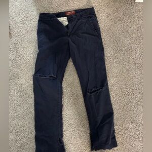 ARIZONA navy ripped jeans size 29 x 32